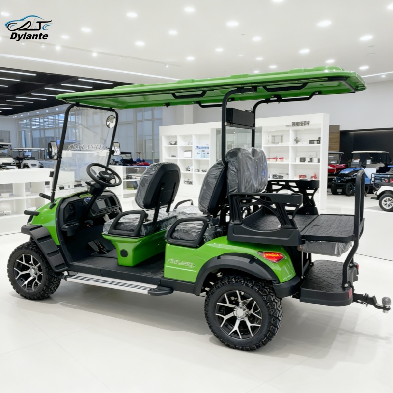 Golf Equipment Manufacturers - Hersteller von elektrischen Sightseeing-Autos, 6-Sitzer-Golfwagen, ausgestattet