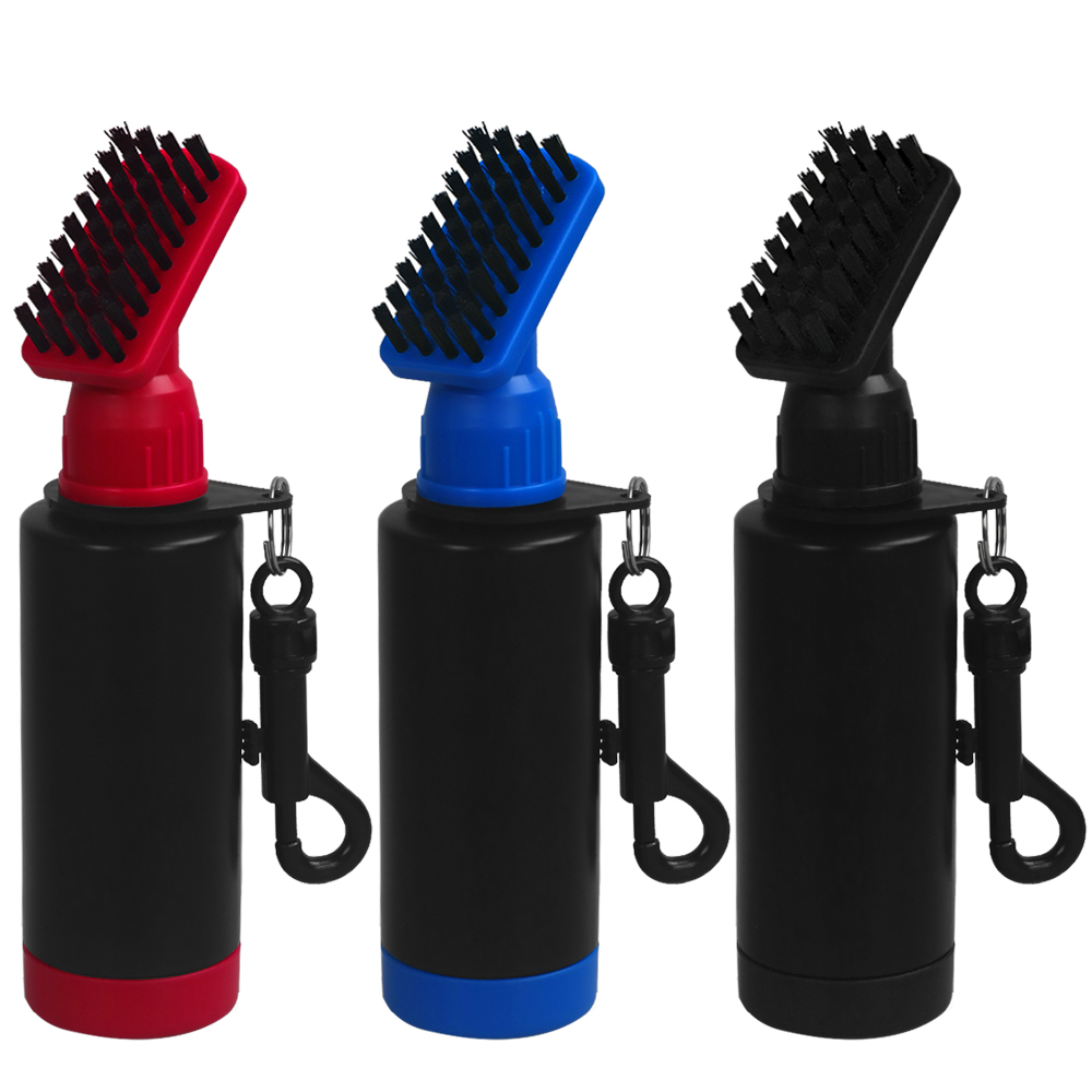 Golf Equipment Junior - Robuste Golfschläger-Reinigungsbürste mit Wasserflasche – tragbare