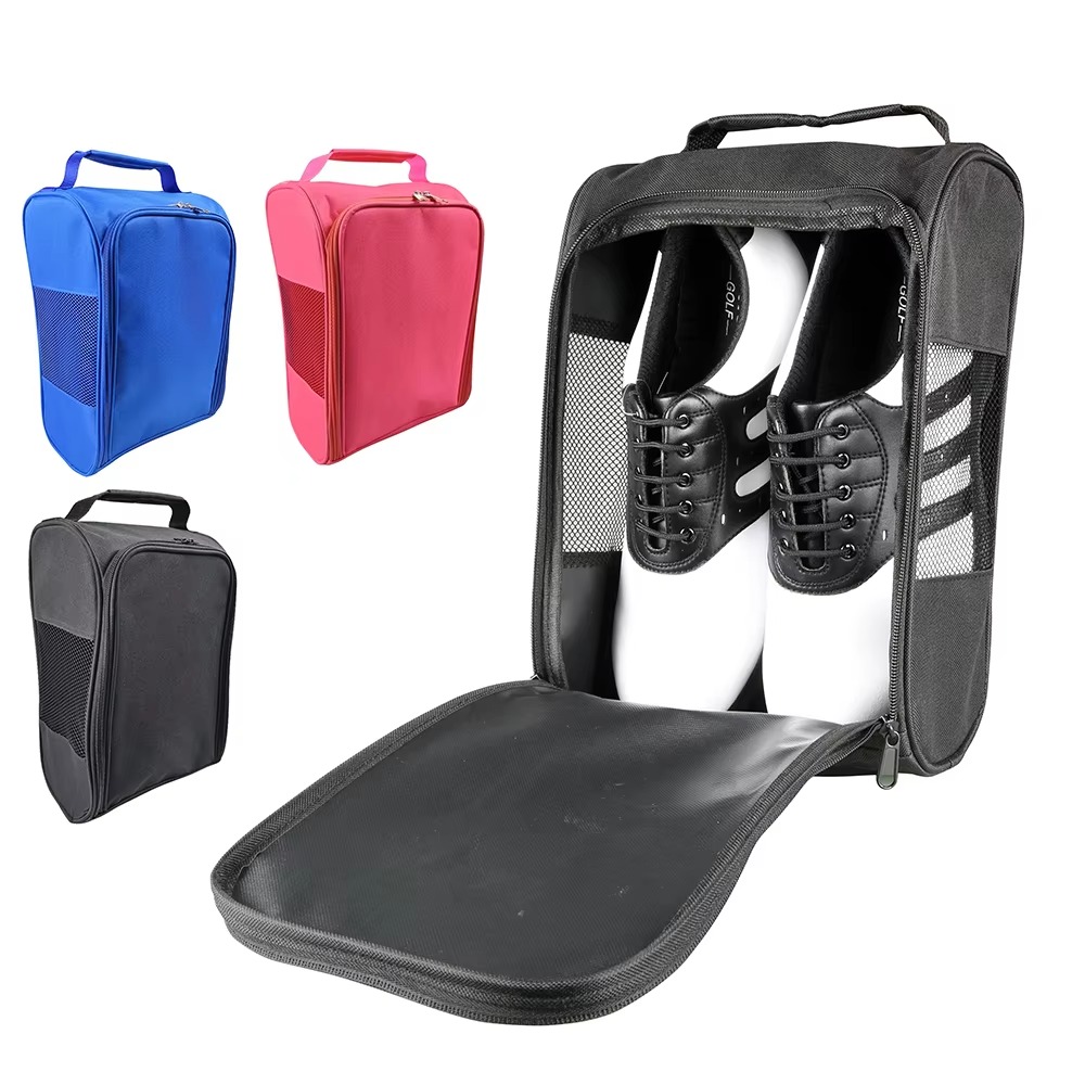 Golf Equipment Bag - Neue Handliche Schuhtasche Leichtgewichtige Oxford-Stoff Schuhaufbewahrungstasche