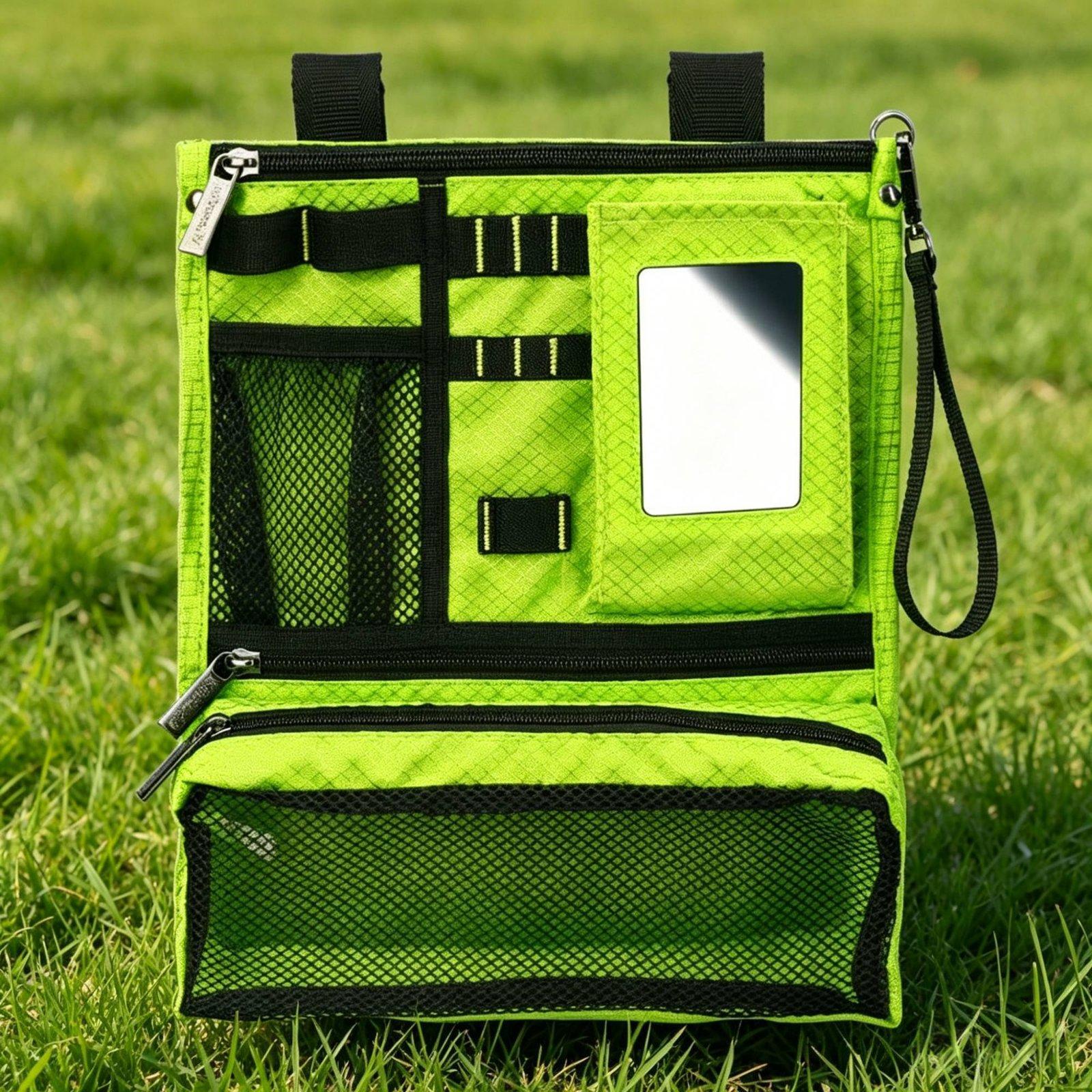 Golf Equipment Bag - Universelle Golf-Aufbewahrungstasche mit Netzfach für Golfausrüstung