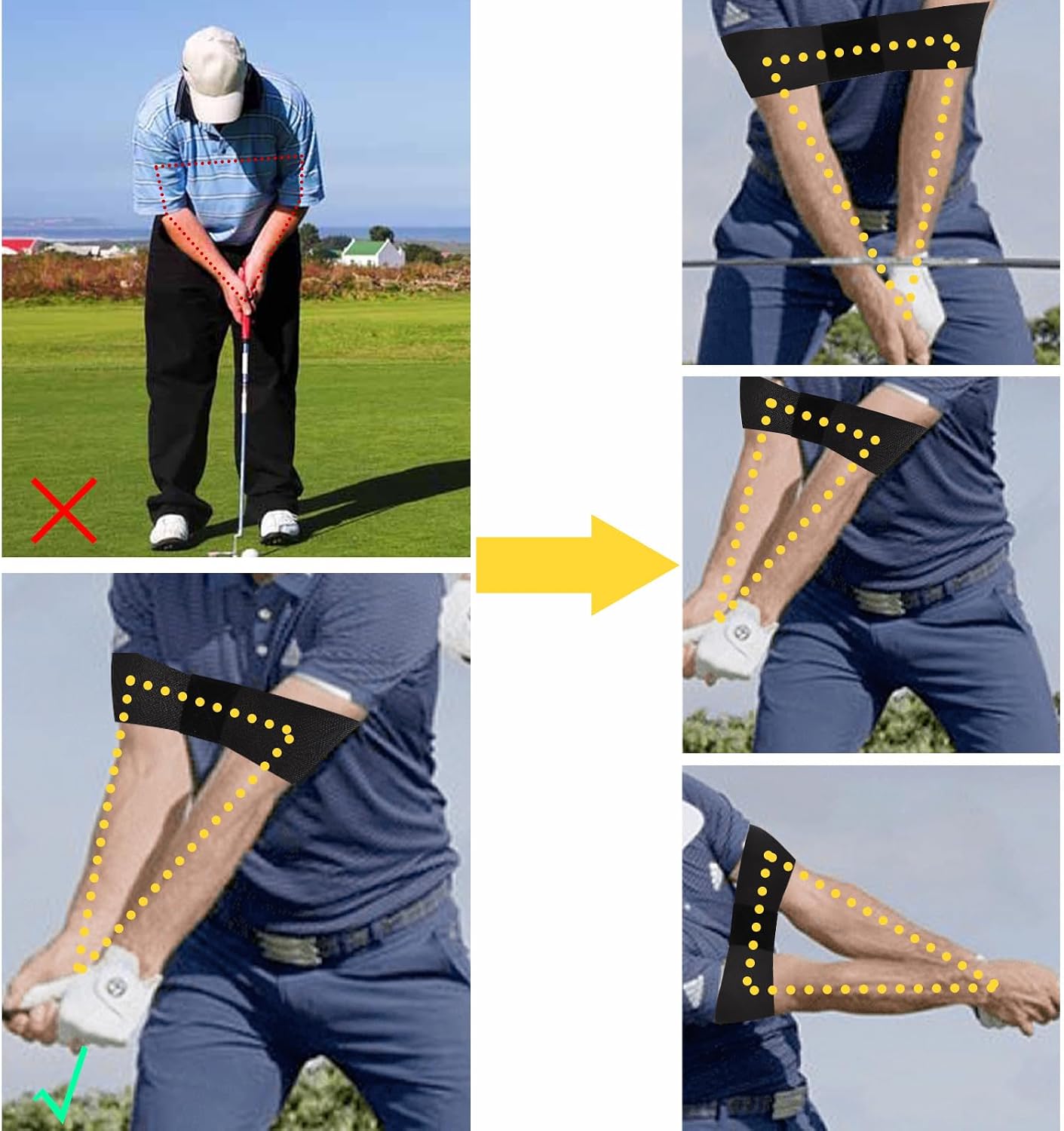 Golf-Schwung-Elastikband, Halt – Golf Equipment Beginners Bewertung und Preis