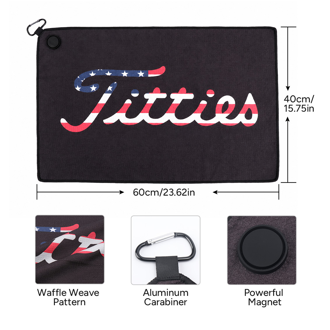 Amerikanische Flagge Magnetisc – Golf Equipment Bag Bewertung und Preis